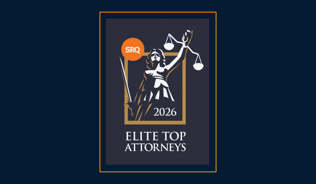 Adam Dunn Selected for SRQ Magazine’s 2026 Elite Top Attorneys Legal Guide in Criminal Defense